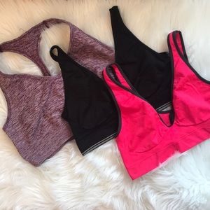 Bundled 3 pack Danskin Sports Bras
